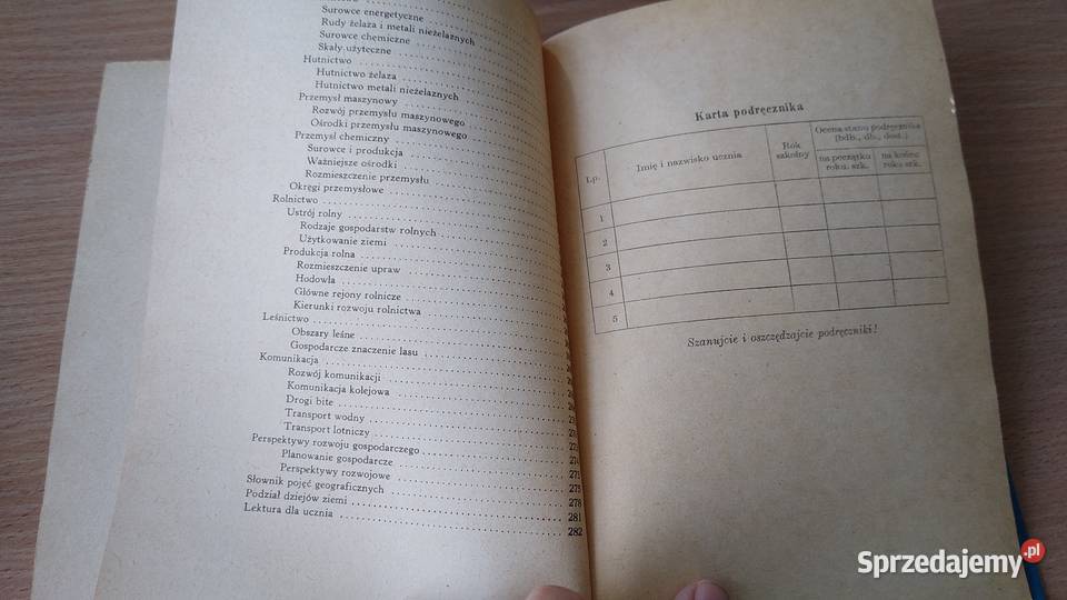 Geografia Polski VI klasa 6 podręcznik Jan Mityk geografia Podręczniki Gdańsk