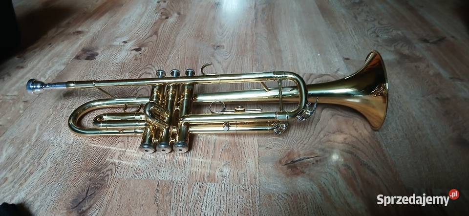 Nowa mosiężna trąbka Bb Instrumenty dęte małopolskie Kraków sprzedam