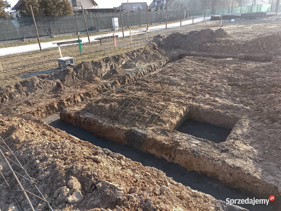 Minikoparka uslugi kopanie kujawsko-pomorskie Barcin usługi budowlane