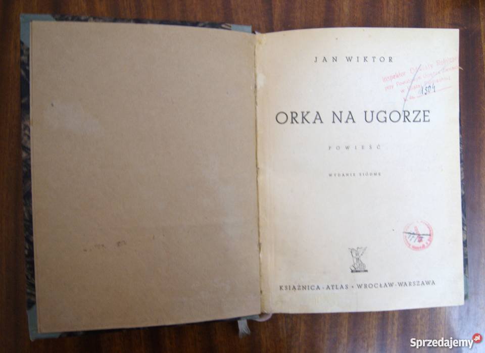 Jan Wiktor Orka na ugorze 1947 Parczew
