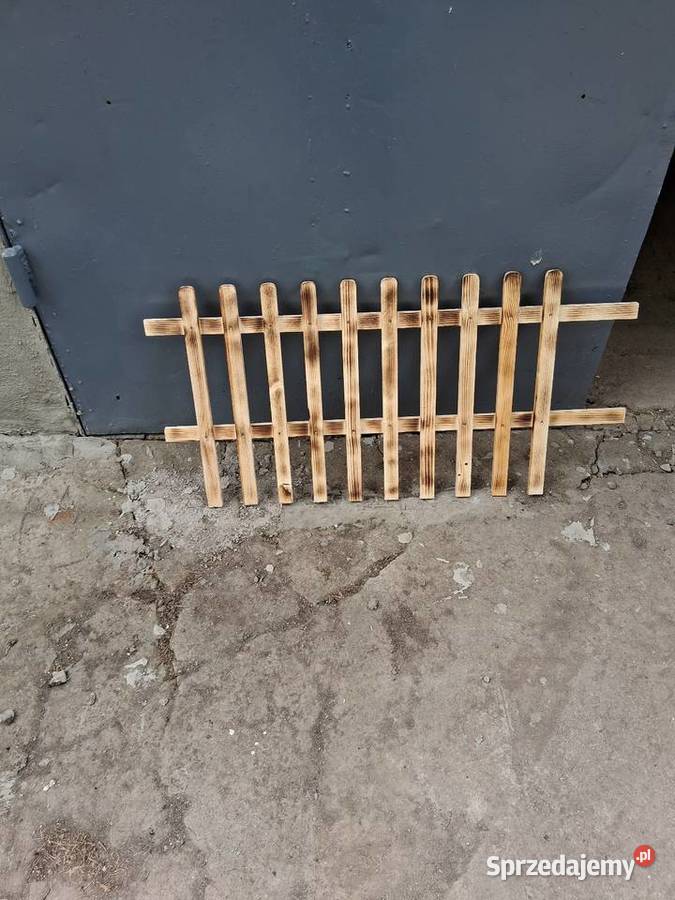 Płotek ogrodowy ozdobny różne wymiary dolnośląskie Kamieniec Ząbkowicki