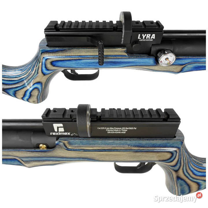 Wiatrówka PCP Reximex Lyra Blue Laminated 45 mm Warszawa