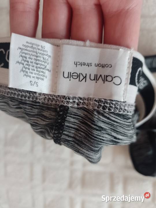 36S Calvin Klein Ekskluzywny Top fitness Topy i koszulki Kraków