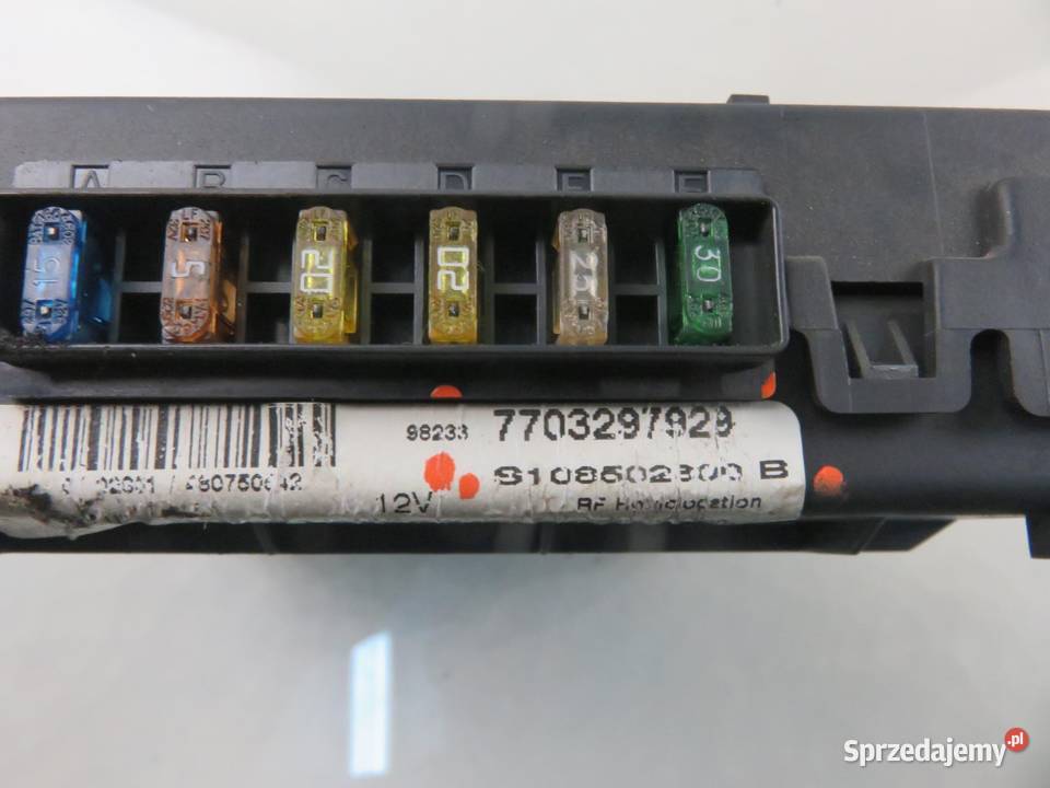 BSI RENAULT MEGANE I 16 e 7703297929 S108502300B