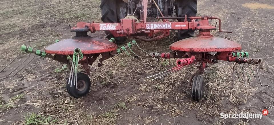 przetrząsarko zgrabiarka fella uh 320d Rolnictwo kujawsko-pomorskie Ludwikowo