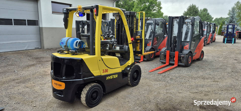 Wózek Widłowy HYSTER 300 FT Maszt Triplex 465m Małkinia Górna sprzedam