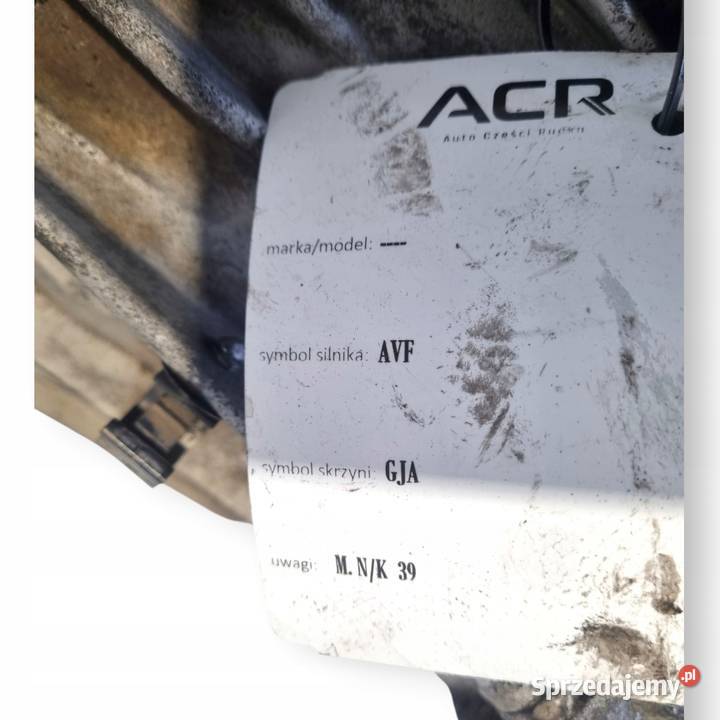 SKRZYNIA BIEGÓW GGJ Audi A6 C5 19 TDI AVF osobowe Chełm sprzedam