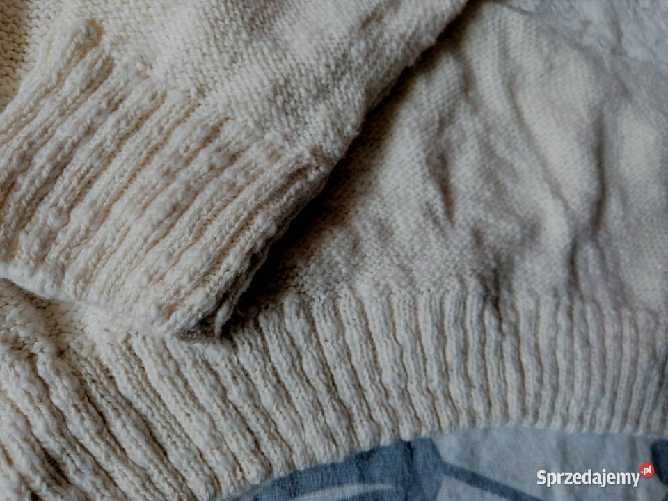 NOWY zMetką 100 BAWEŁNIANY sweter sweterek z Rozmiar 34(XS) Leszno