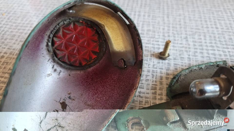 Lampa tylna żółwik Junak SHL Sokół DKW Tuszynek Majoracki