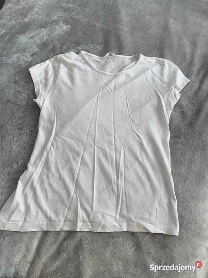 Tshirt koszulka bluzka z krótkim rękawem czysta Jasło