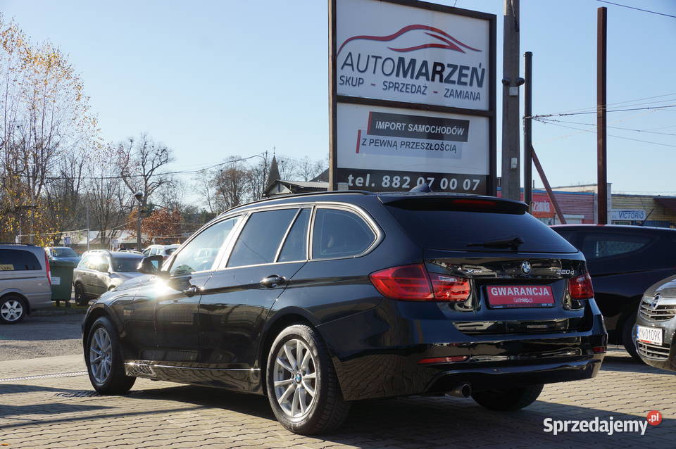 BMW 320d XDrive 20 Diesel 184 4x4 Navi Skóra kurtyny powietrzne Nowy Sącz