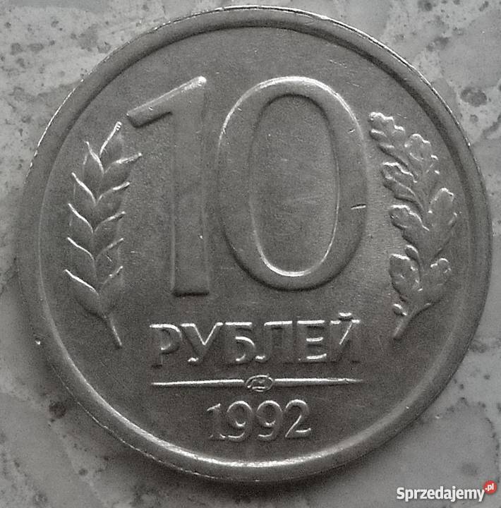 ROSJA10 RUBLI1992 r Legionowo