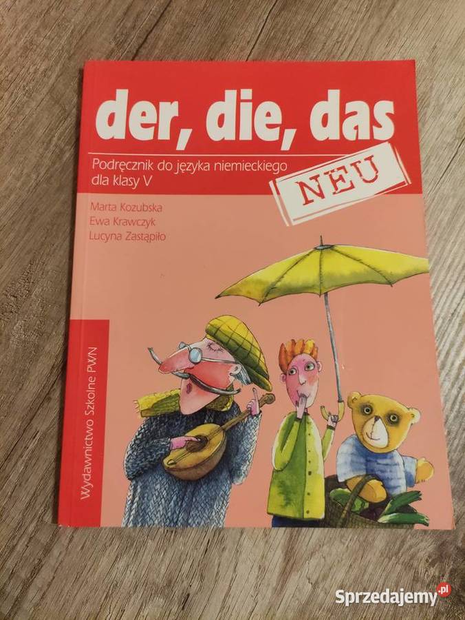 Der Die Das Neu podręcznik j niemiecki kl V nowy Rzeszów