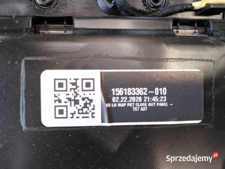 TAPICERKA BOCZEK DRZWI LEWYC TYŁ DODGE RAM 1500 Wyposażenie wnętrza pomorskie Mojusz sprzedam