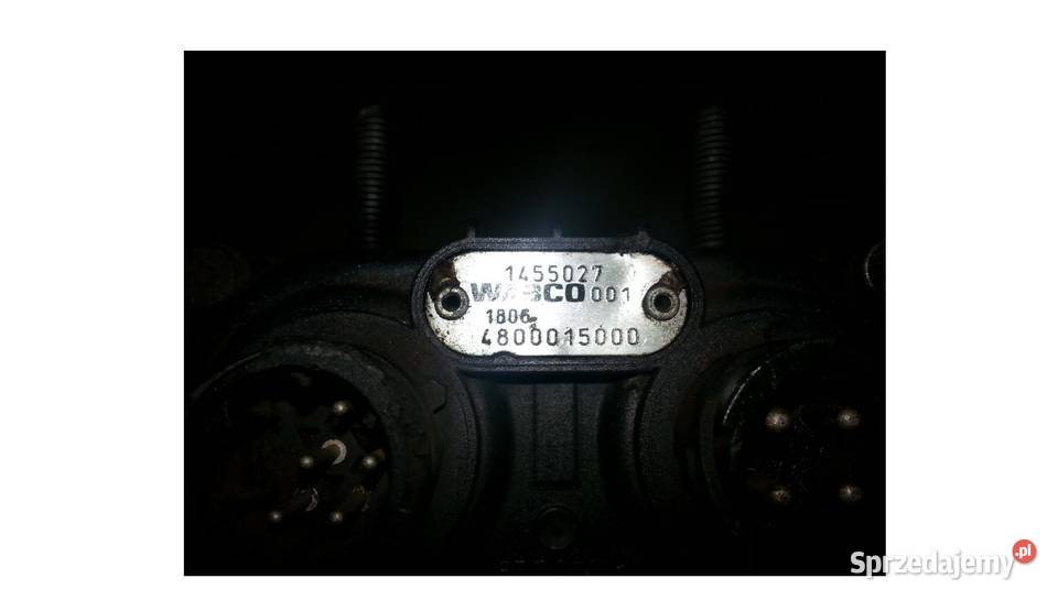 DAF XF ZAWÓR HAMULCOWY WABCO 4800015000 ORYGINAŁ ciężarowe Kargowa