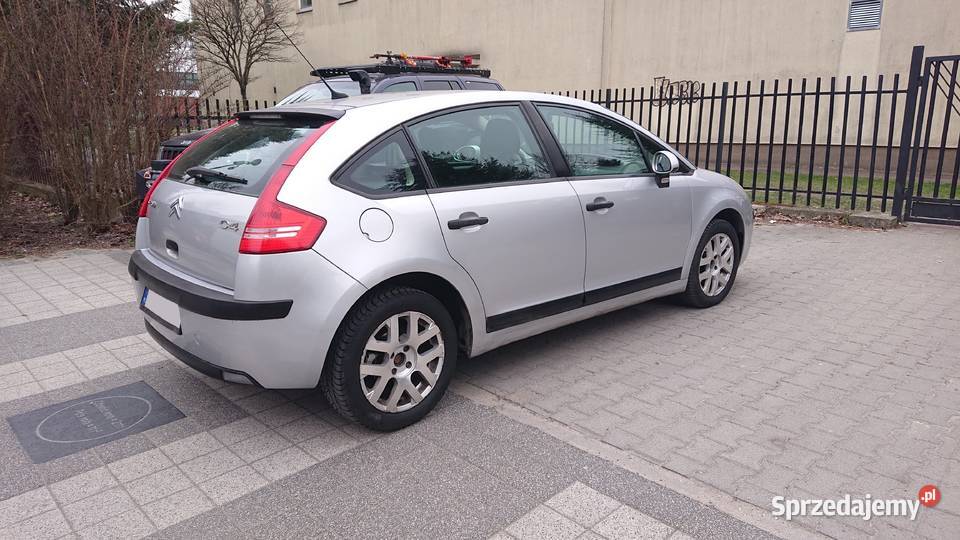 Citroen C4 16 HDI 110 2008r Hatchback Wołomin