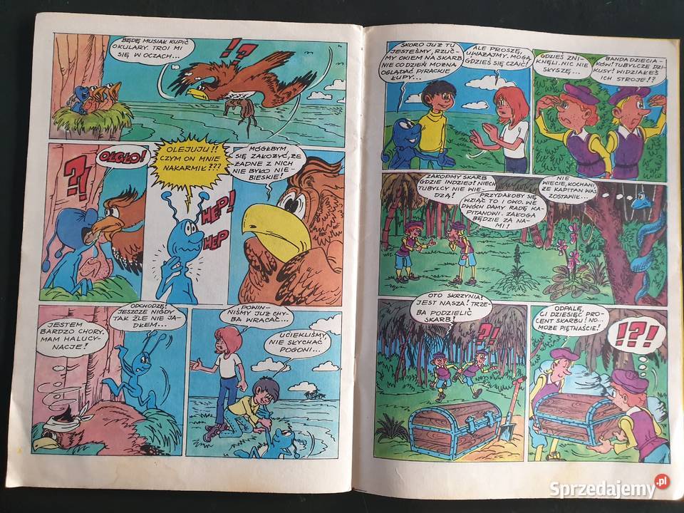 Przygody Konki Jonka i Kleksa cz II 1985 Rok wydania 1985 Komiksy Gdynia