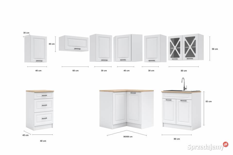 Kuchnia ASTRID Komplety mebli Brody