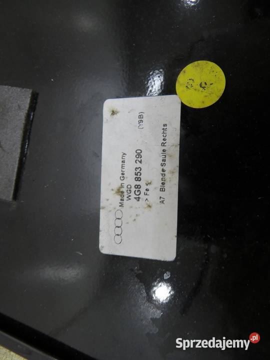LISTWA SŁUPKA PRAWA LEWA AUDI A7 C7 4G8853290 lubelskie