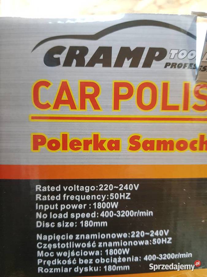 Polerka samochodowa CRAMP CR19001 1800 wat 180 wielkopolskie