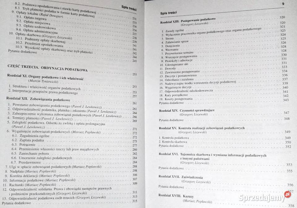 Prawo podatkowe L Etel Rok wydania 2006 Pozostałe