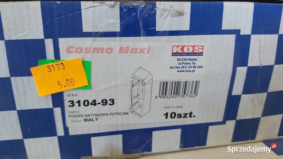 KOS Cosmo Maxi puszka natynkowa potrójna 310493 Wyszków