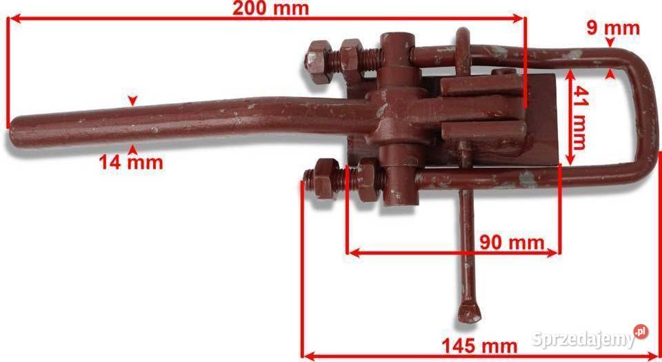 SOLIDNE Spinacze Zawiasy Burt DO PRZYCZEP D35 Solec Kujawski