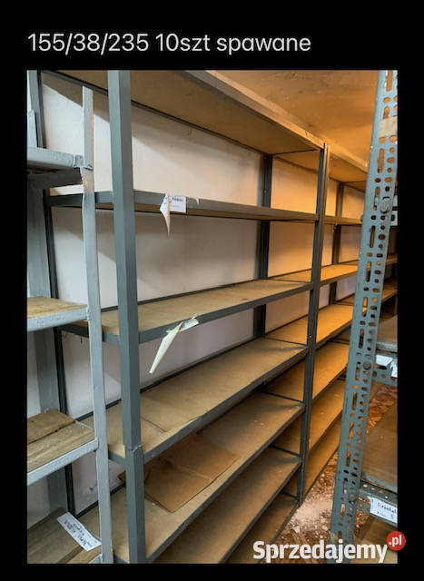 Regały magazynowe stalowe solidne ciężkie