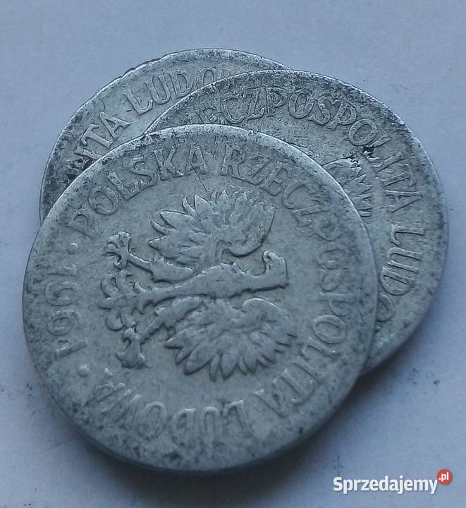 POLSKA20 GROSZY1961 rbzAL3 SZTUKI Numizmatyka mazowieckie