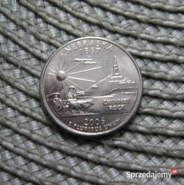 USA 25 Cent 2006r D Stany USA NEBRASKA