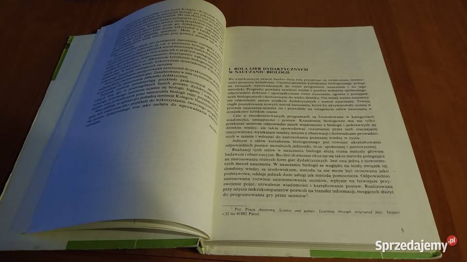 Gry dydaktyczne w nauczaniu biologii w szkole Gdańsk