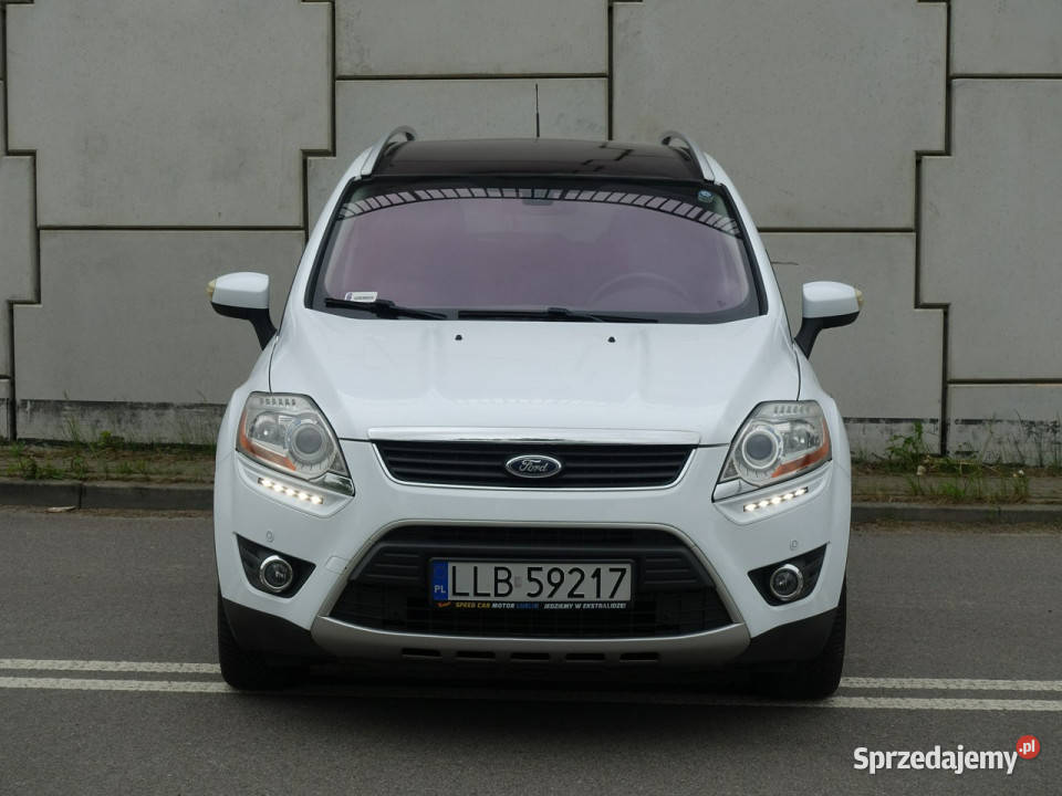 Ford Kuga 20 TDCI 1634x4Panorama Skóry wymianie aluminiowe felgi Lublin