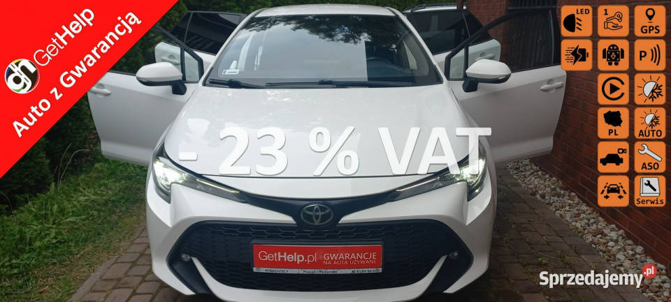 Toyota Corolla 12 T Tempomat aktywny Kamera Cof system Start-Stop Gdańsk