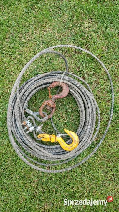 Lina Stalowa Fi 6 do 22 hak liny różne Namysłów