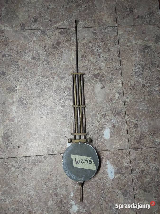 W258 Wahadło rusztowe starego zegara 8 dł 42 Tczew sprzedam