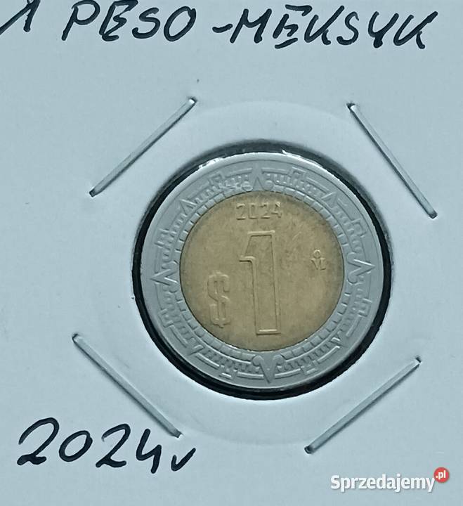 1 Peso Meksyk 2024 r wielkopolskie Konin