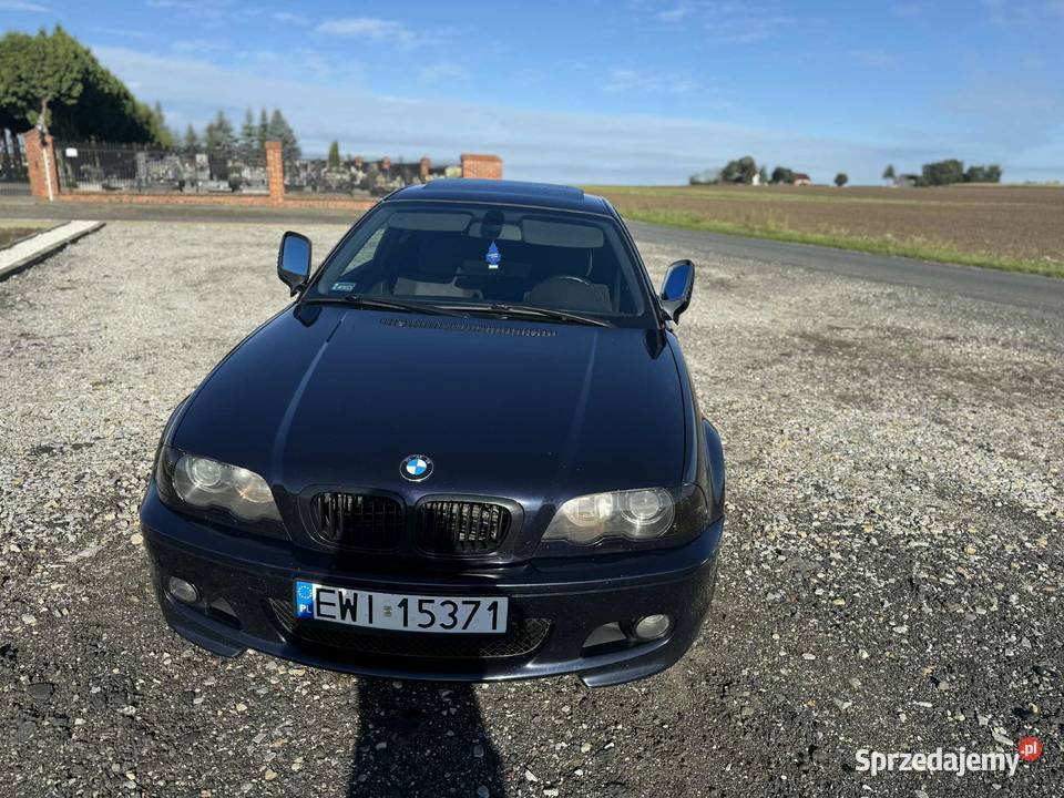 BMW E46 Coupe 22 LPG VIN benzyna+LPG łódzkie Wieluń sprzedam