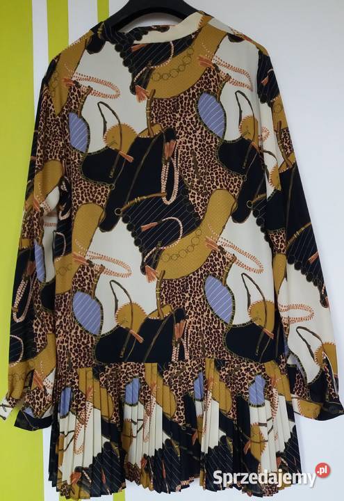 ML4244 Nienoszona tunika bluzka Zara Basic kolorowy Gliwice