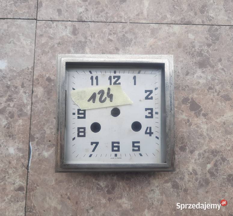 124 Drzwiczki front ramka zegara tarcza szyba