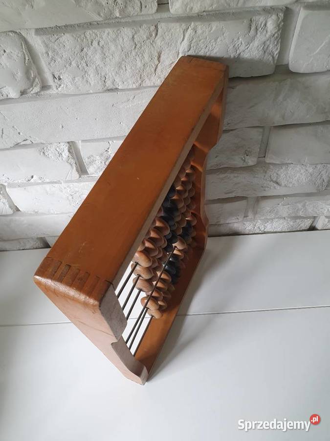 Stare liczydło duże orginał PRL Solnica