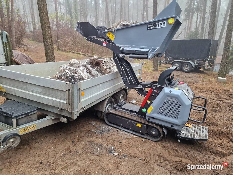 Wynajem Wozidło samozaładowcze gąsienicowe Chojnice