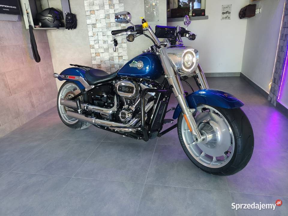 HARLEY DAVIDSON FATBOY 2022 TEMPOMAT FULL kupiony w Polsce Bielsko-Biała