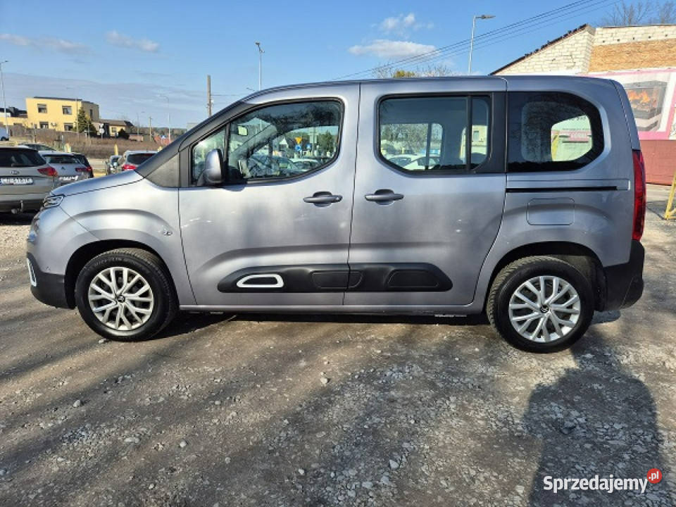 Citroen Berlingo NaviParktronikTempomatLed III Rok produkcji 2019 Bydgoszcz