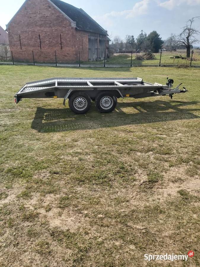 Przyczepa Laweta Przewóz Pojazdów 2021r BORO DMC 2000kg Ładowność 1500kg