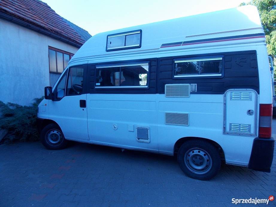 FIAT DUCATO CAMPER 19 TD 2000 Rok produkcji 2000 Gostyń
