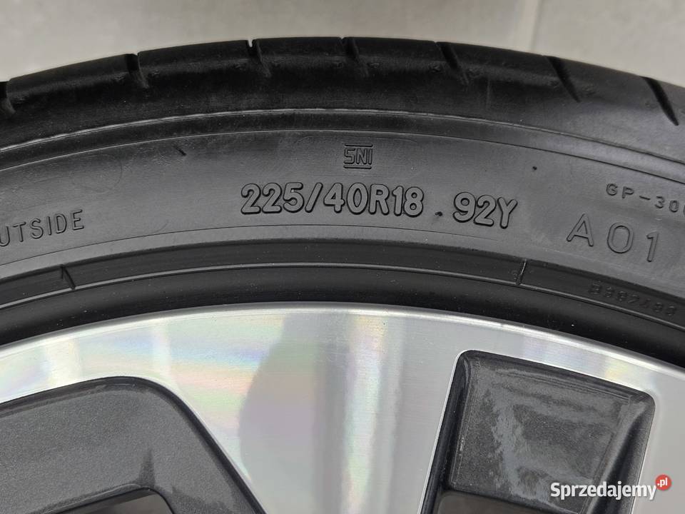 Alufelgi koła audi 18 opony goodyear eaglef1 śląskie Zawiercie