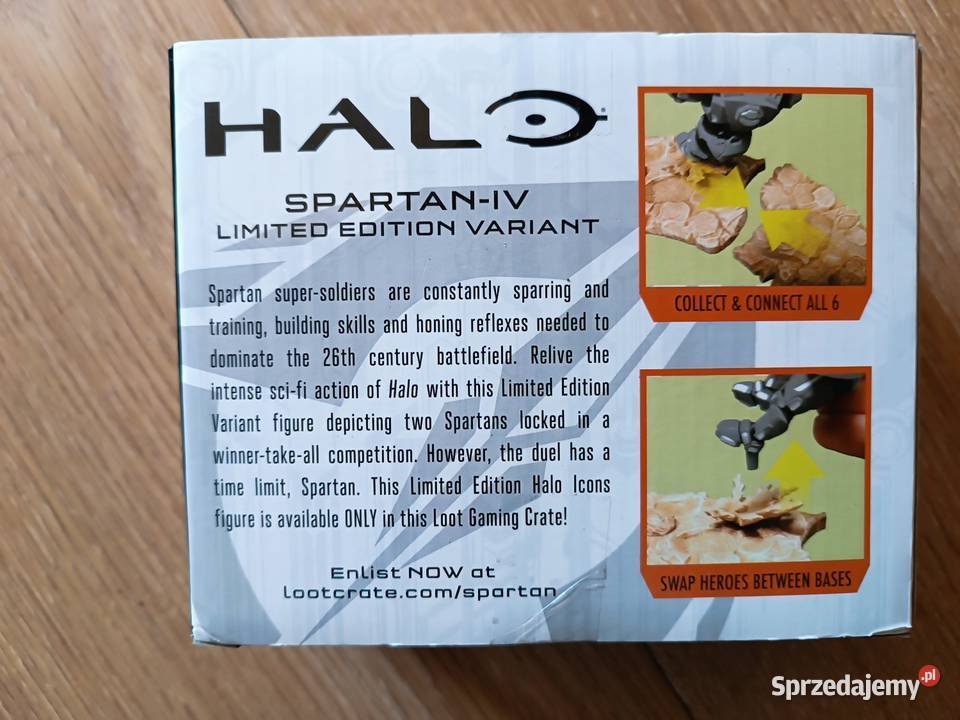 Ta figurka kolekcjonerska to Halo Icons Spartan Pozostałe Szczyrk sprzedam