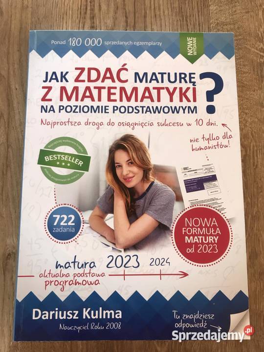 zdać maturę z matematyki ZP 2023 Repetytorium matematyka podlaskie sprzedam