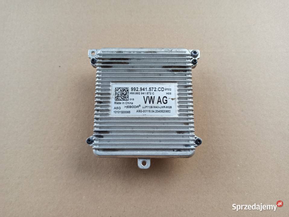 VW AUDI SKODA SEAT PRZETWORNICA MODUŁ LED lubuskie Trzciel