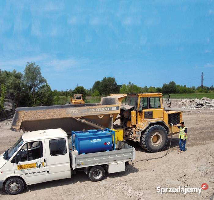 Zbiornik mobilny dystrybutor paliw PB benzyna sprzedam